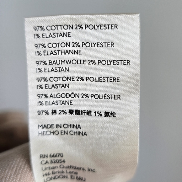 Anthropologie, New Pilcro The Camp Wanderer Pink Rose Patchwork Pants Size 28 - Picture 10 of 15